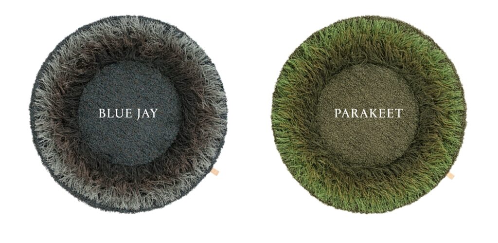 Feather rug by Kasthall colors
